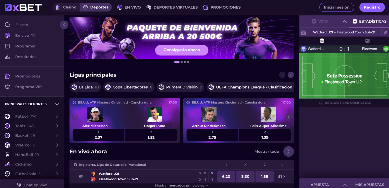 0xbet apuestas deportivas